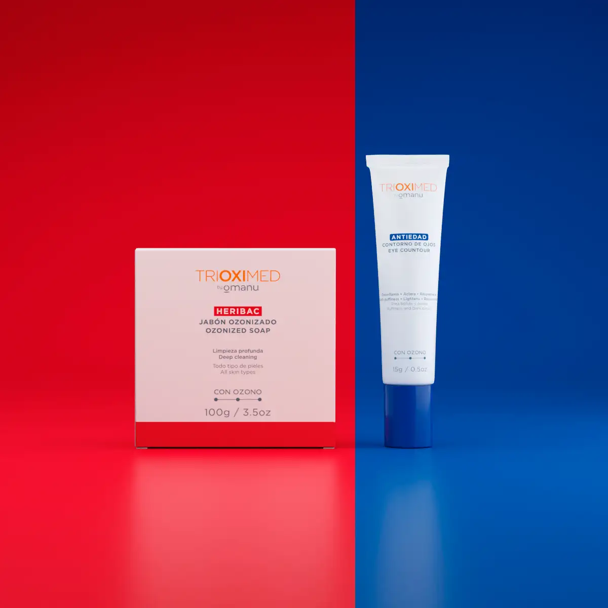 Kit Jabon Ozonizado + Contorno Ojos 15Grs