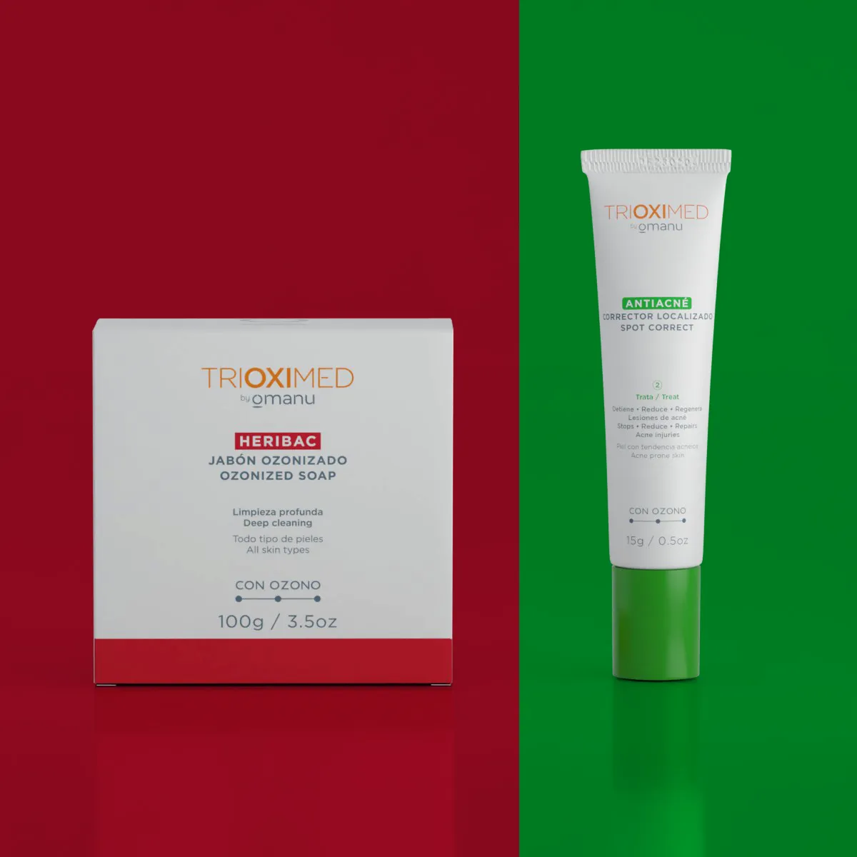 Kit Jabón Heribac + Spot Antiacné 