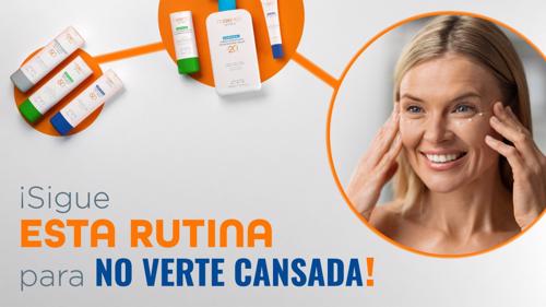 Con esta rutina de skincare te olvidarás de la cara cansada y lucirás radiante todo el día                                                                                                              