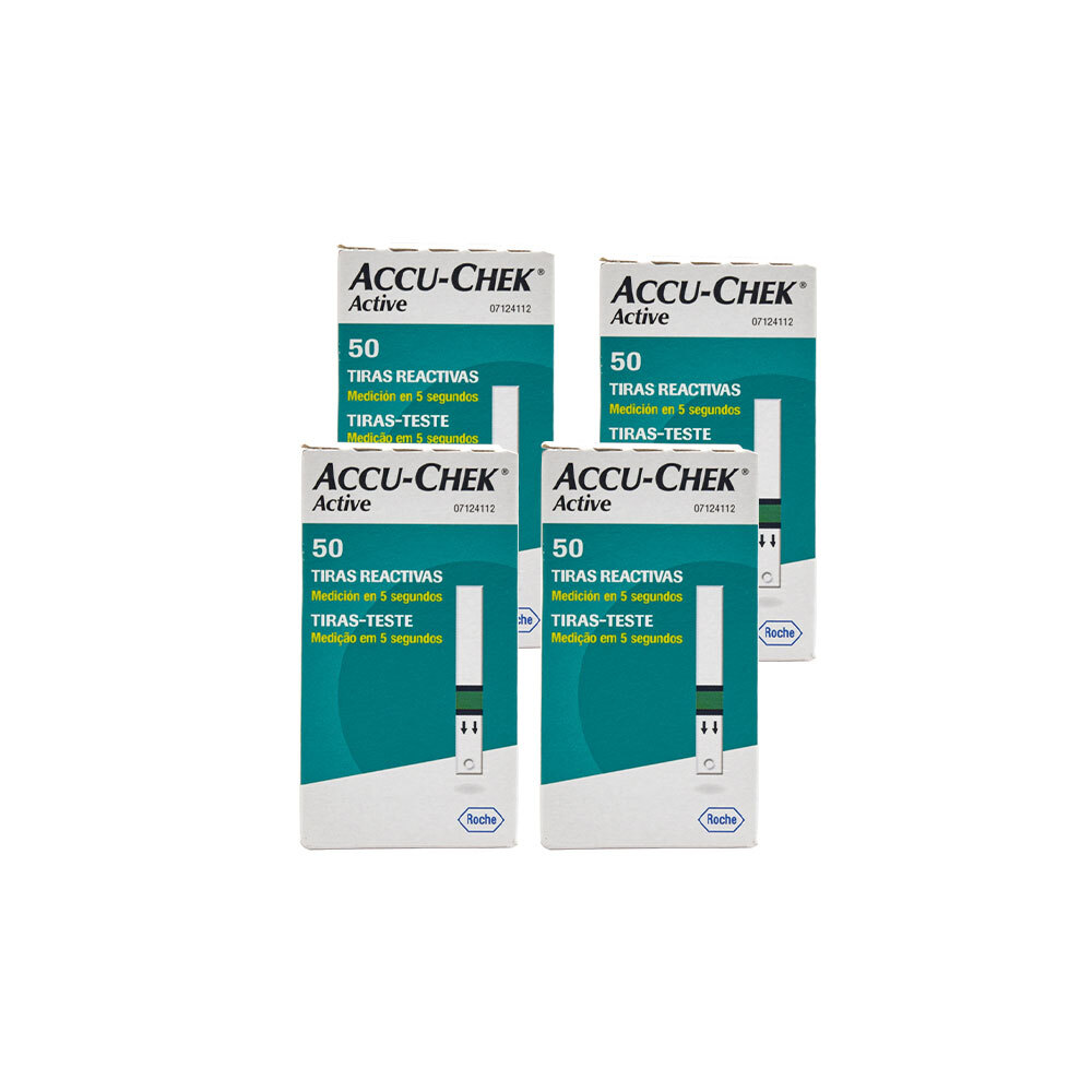 Accu-Chek Active®: 200 Tiras Reactivas