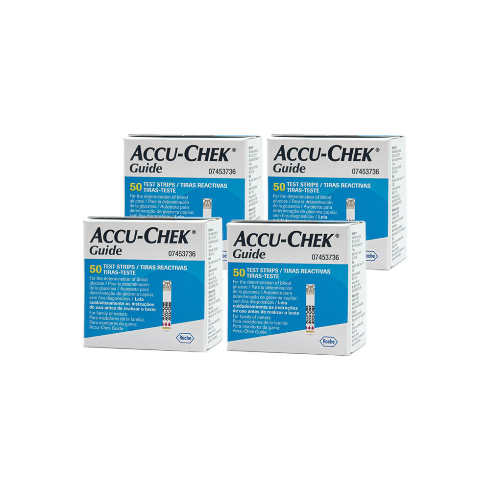 Accu-Chek Guide®: 200 Tiras Reactivas