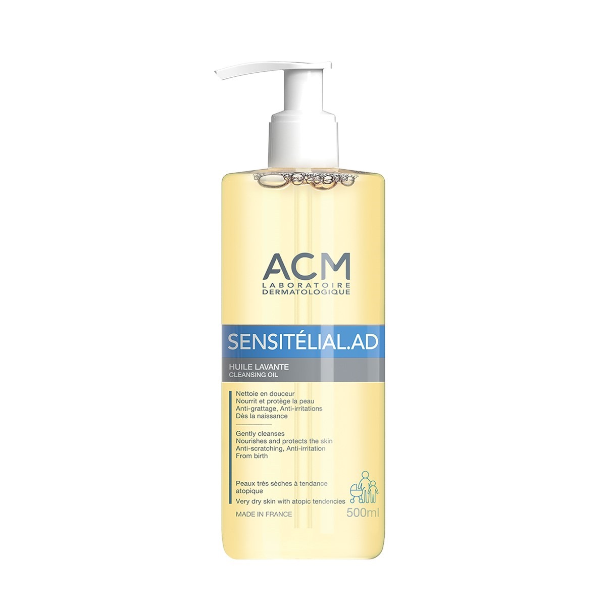 producto-Acm Sensitélial.Ad Aceite Dermolimpiador 500 Ml