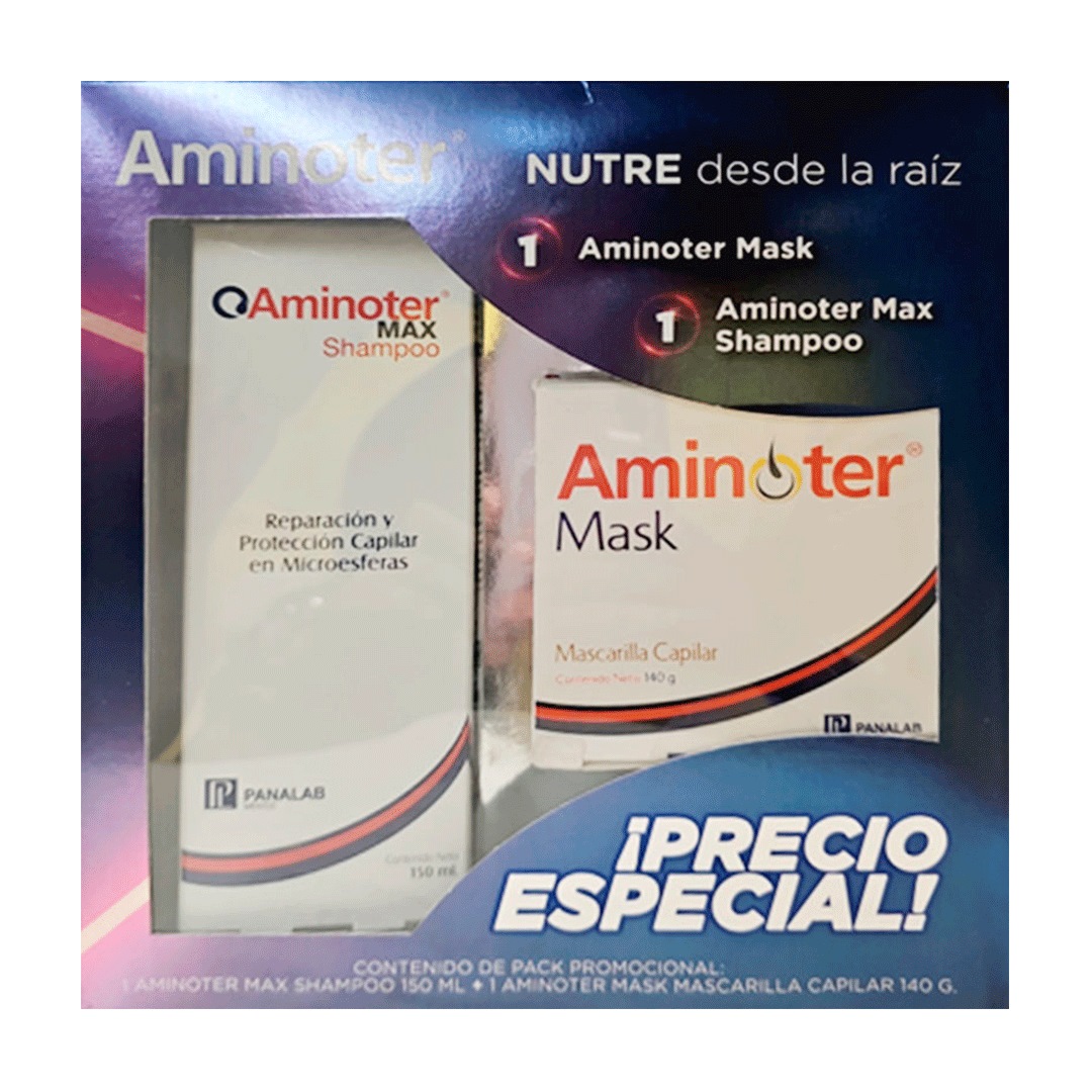 Aminoter Max Shampoo 150Ml + Aminoter Mask