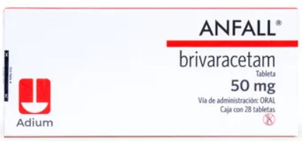 Anfall 50 Mg 28 Comprimidos