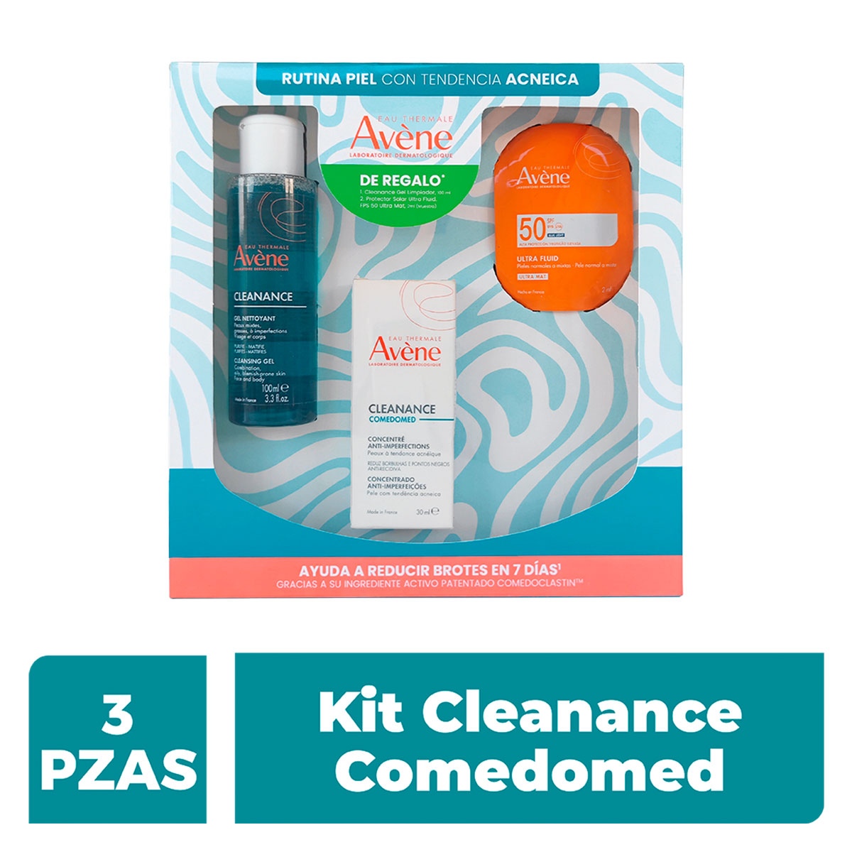 producto-Av-Kit Cleanance Comedomed 30Ml + Gel 100Ml + Ultrafluid