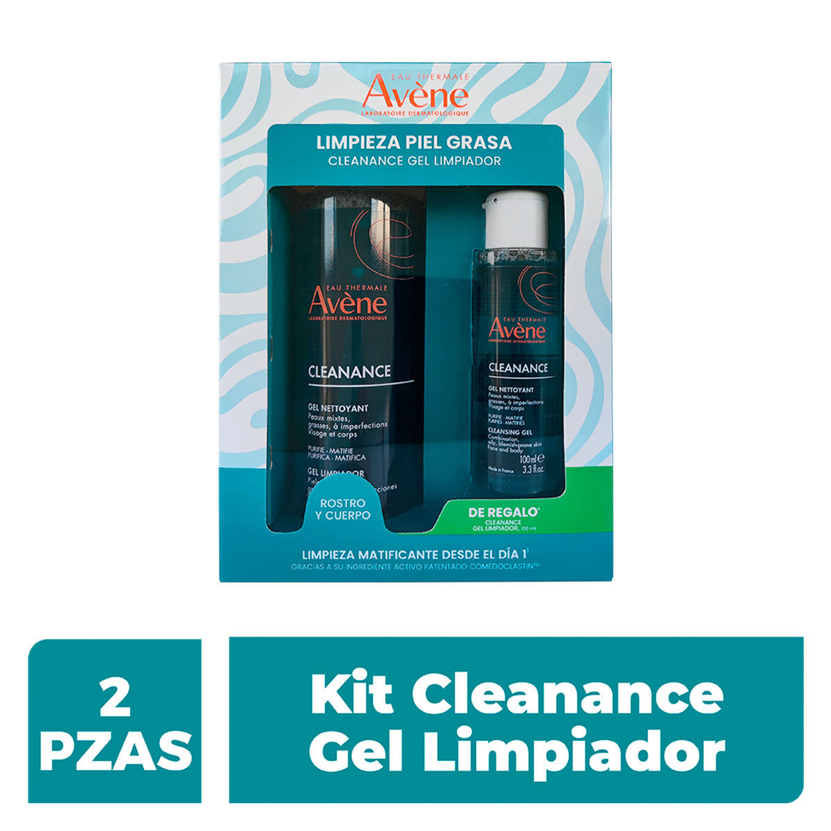 producto-Avene Kit Cleanance Gel 400Ml +100Ml