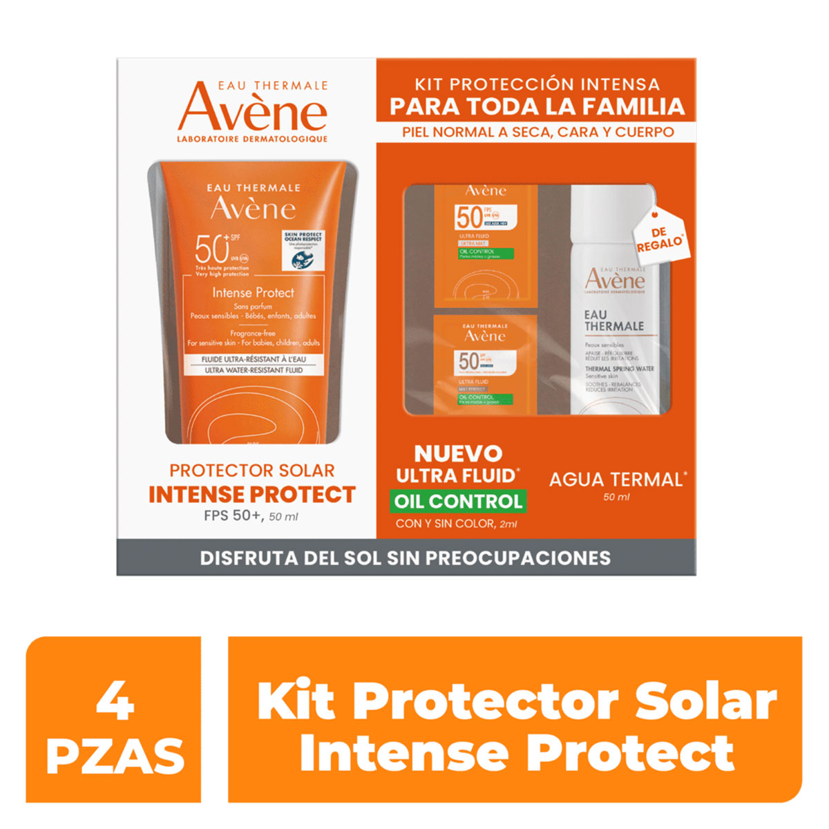 Avene Kit Solar Intense Protect Fps50+ 50Ml