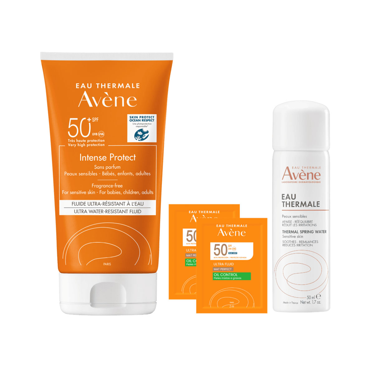 Avene Kit Solar Intense Protect Fps50+ 50Ml