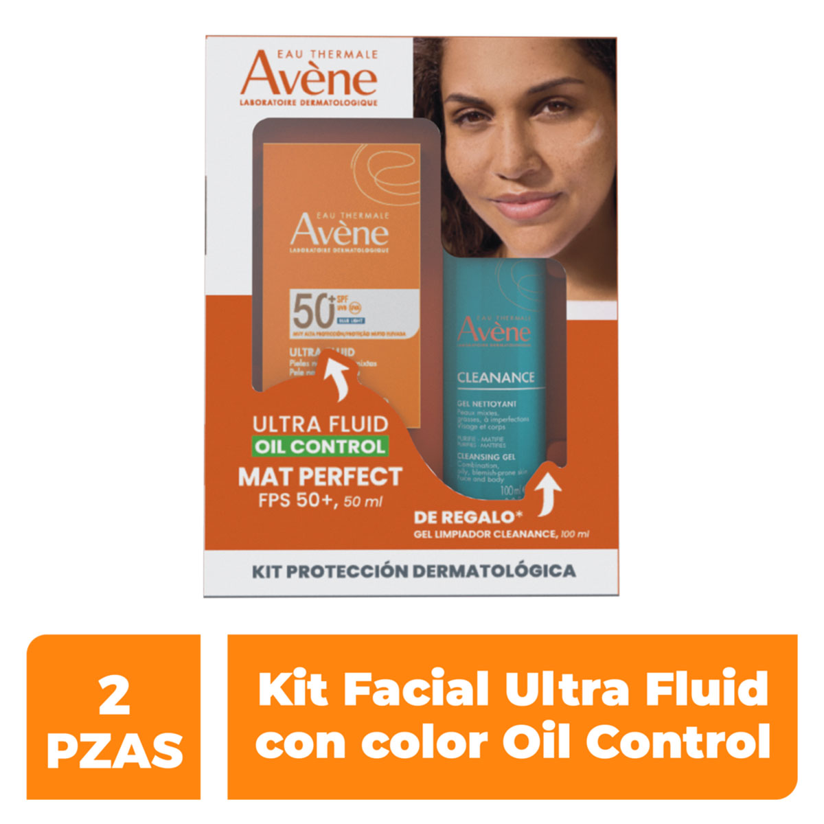 Avene Kit Solares Ultra Fluid Mat Perfect Summer