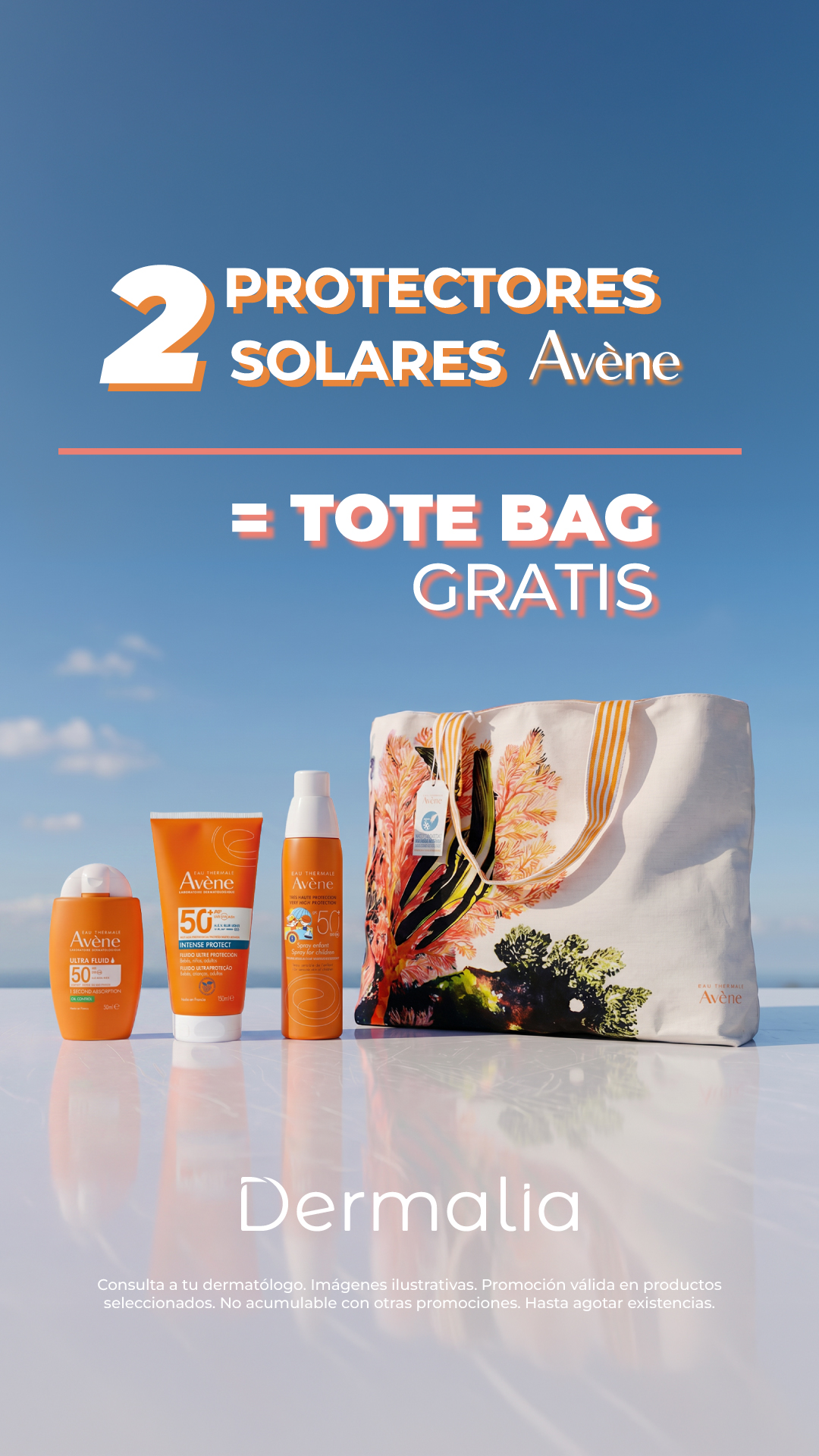 Avene Tote bag Solares Agosto Dermalia Bann Sec 3