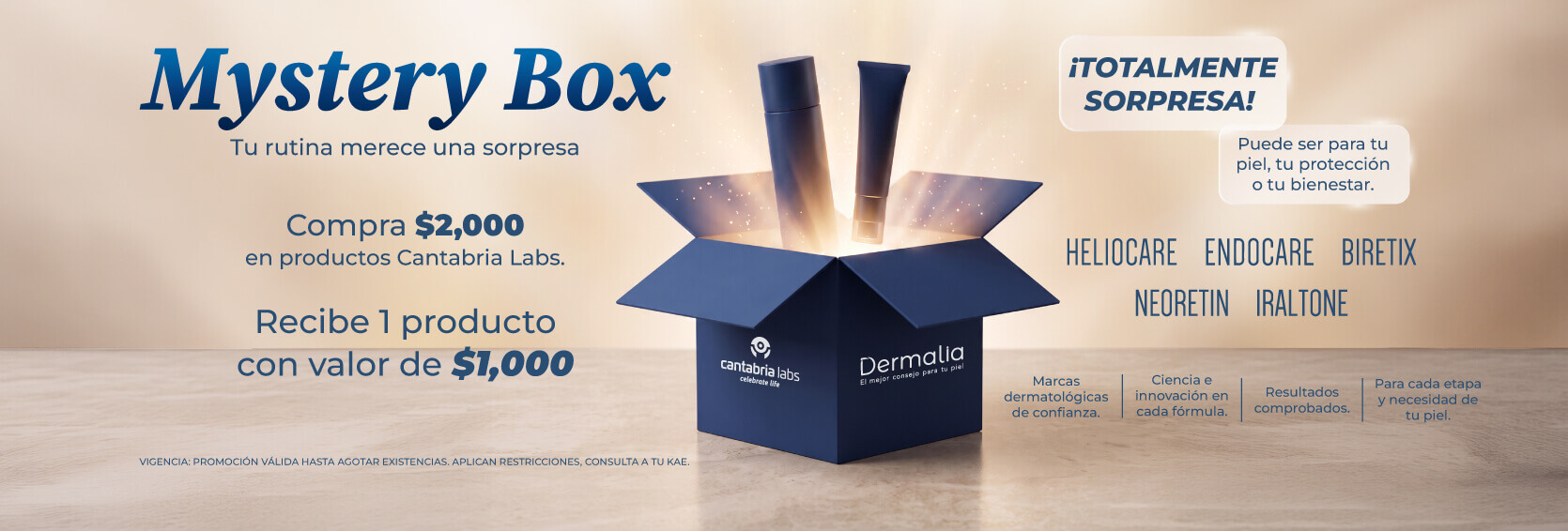 Campaña Mistery box - Cantabria labs Septiembre ESC