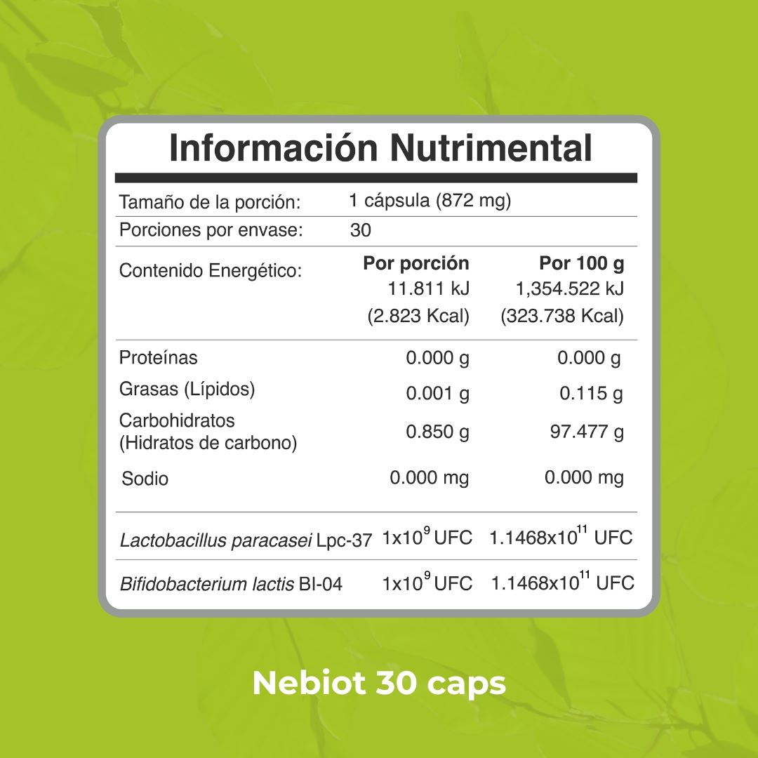 Biocore Nebiot 30 Caps