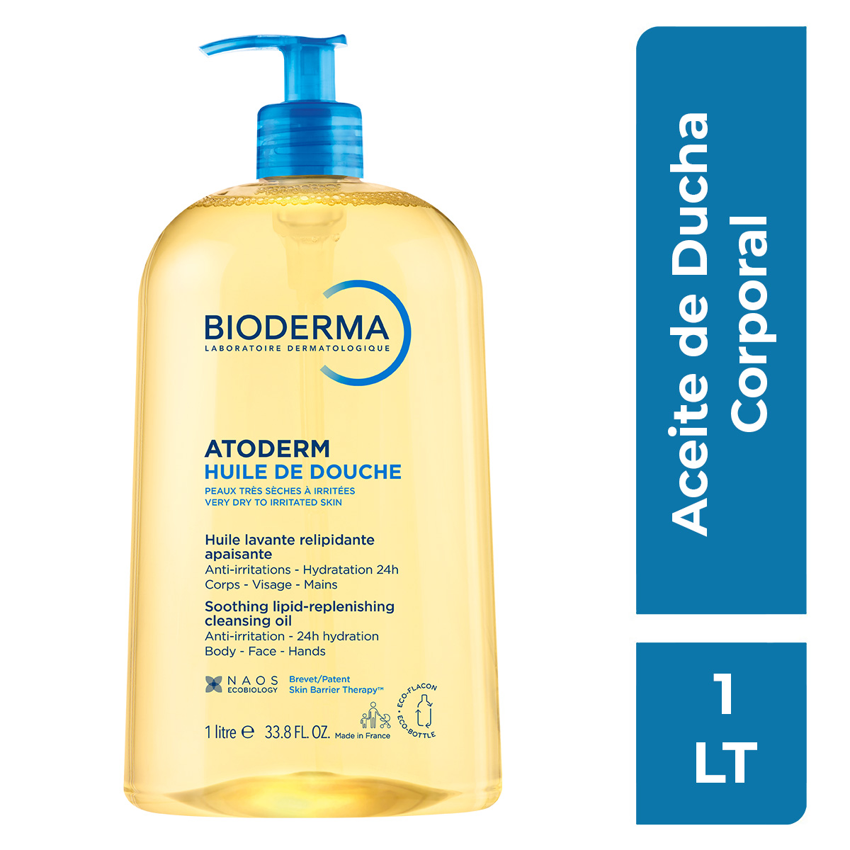 producto-Bioderma Atoderm Aceite De Ducha 1L