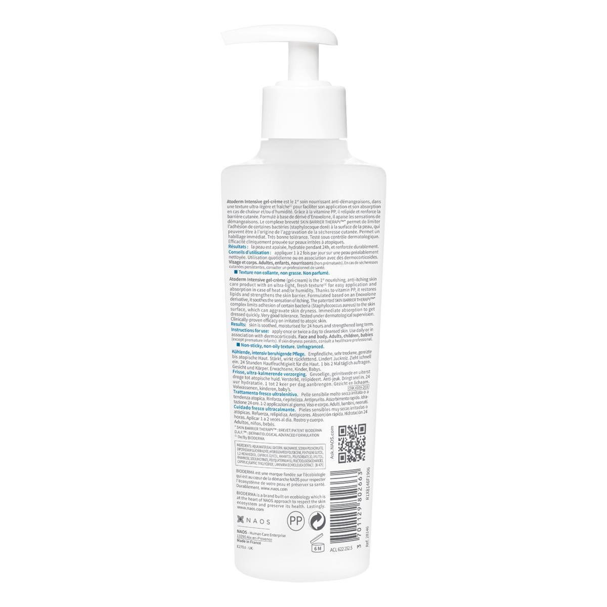 Bioderma Atoderm Intensive Gel Crema 200 Ml