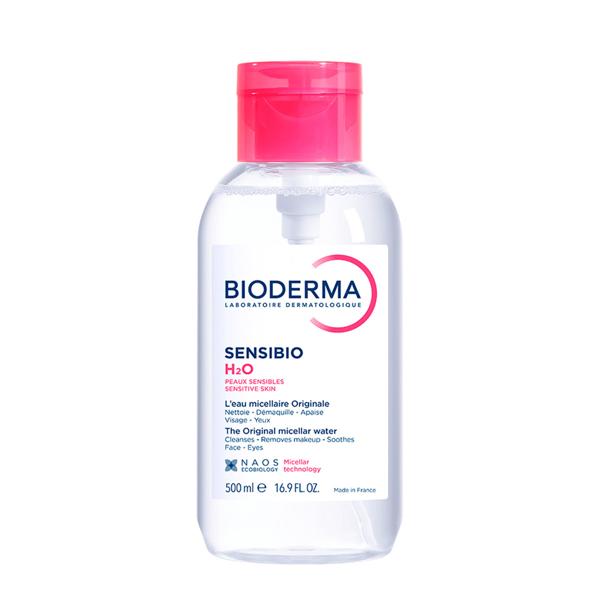producto-Bioderma Sensibio H2o 500 Ml Bomba Inversa