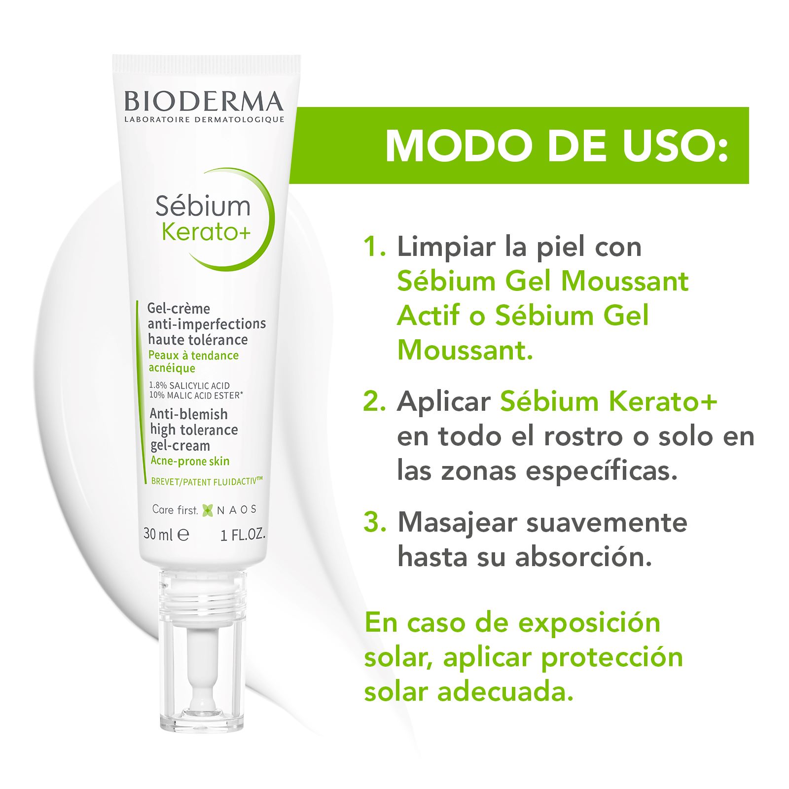 Bioderma Sébium Kerato+  30 Ml 