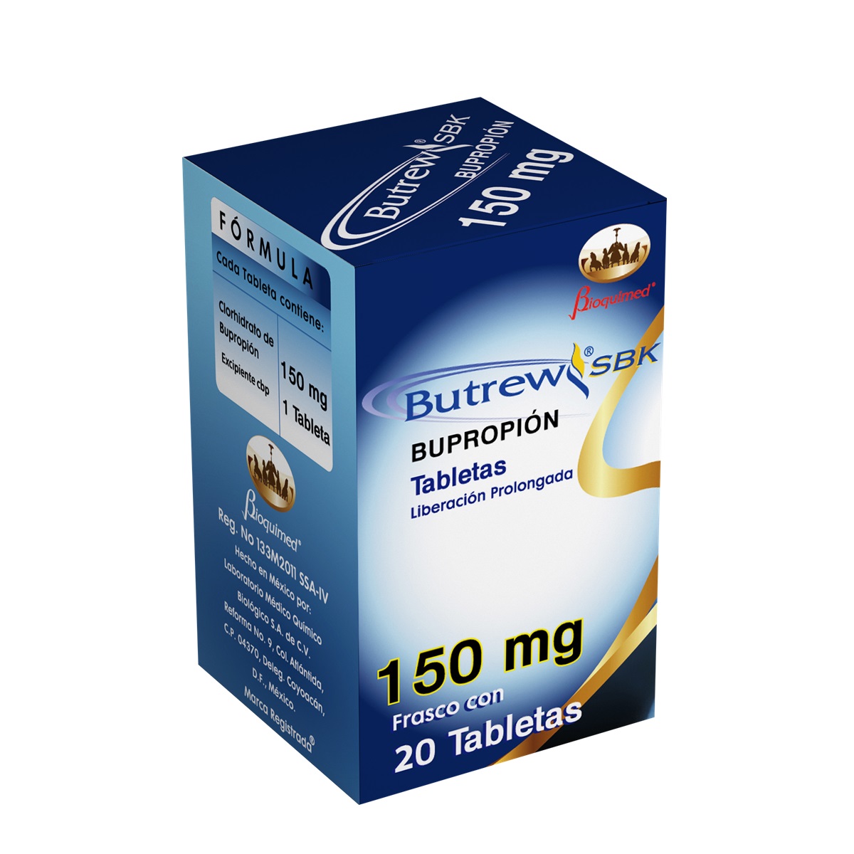 Butrew Sbk 150 Mg C/ 20 Tabletas