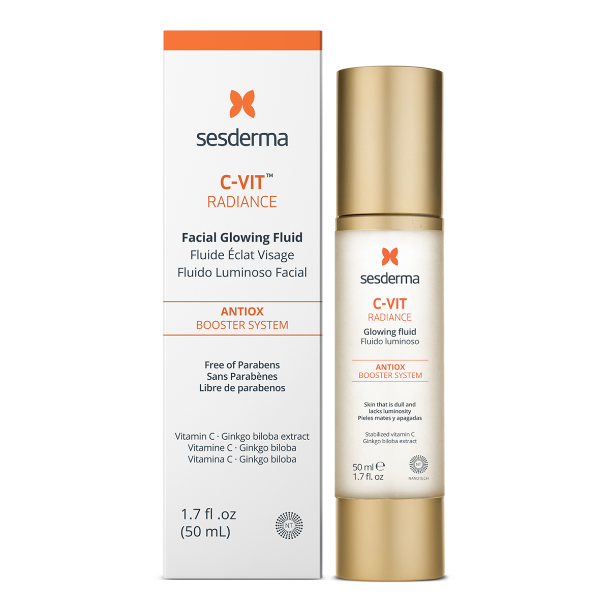 C-Vit Radiance Fluido Luminoso Gel Crema 50Ml