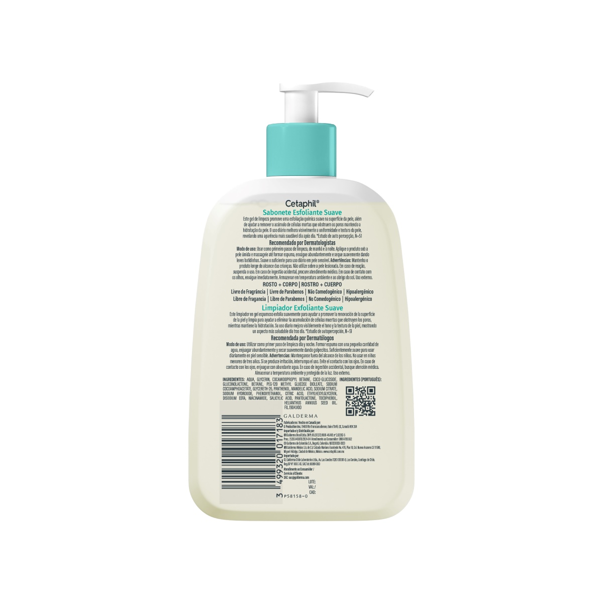Cetaphil Limpiador Exfoliante Suave 236 Ml
