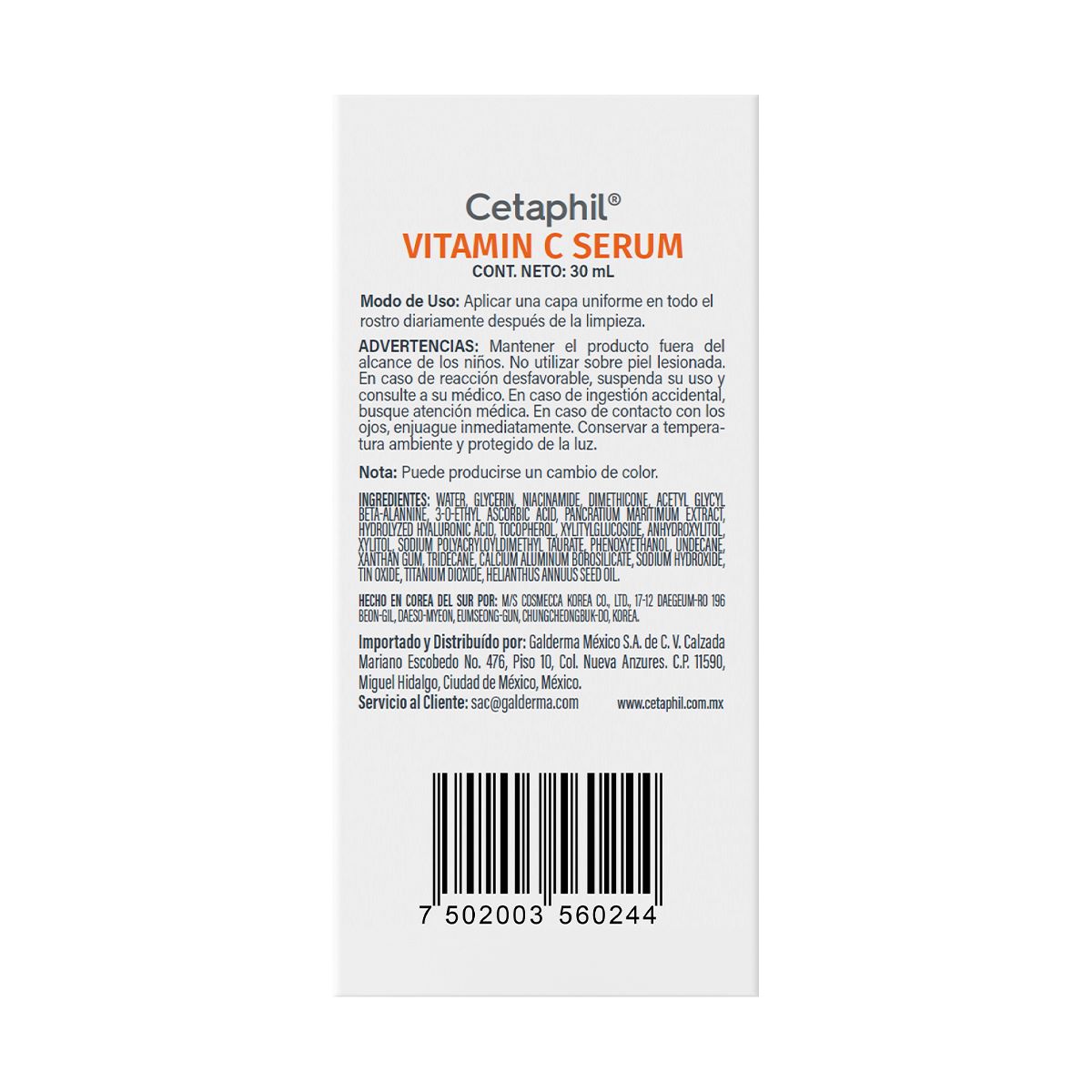 Cetaphil Serum Vitamina C 30 Ml