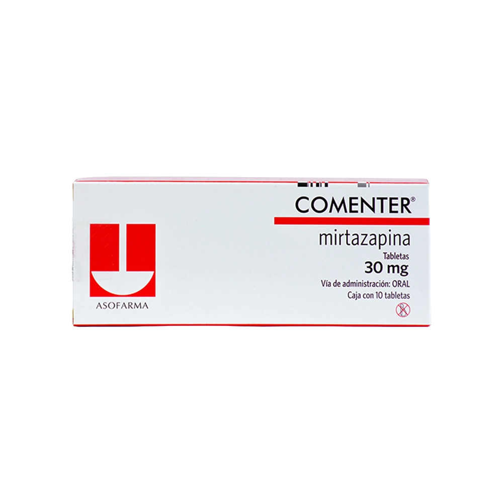 Comenter 30 Mg 10 Tabletas