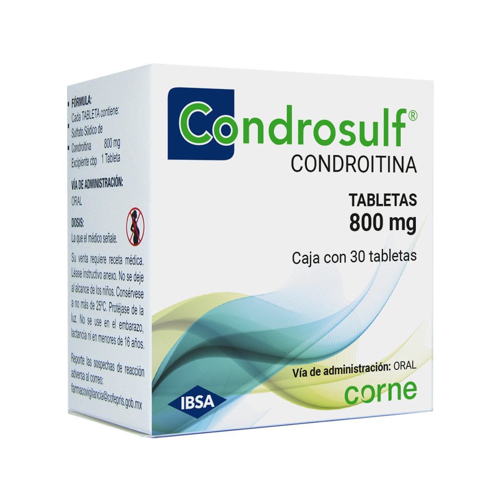 Condrosulf 800 Mg 30 Tabletas 