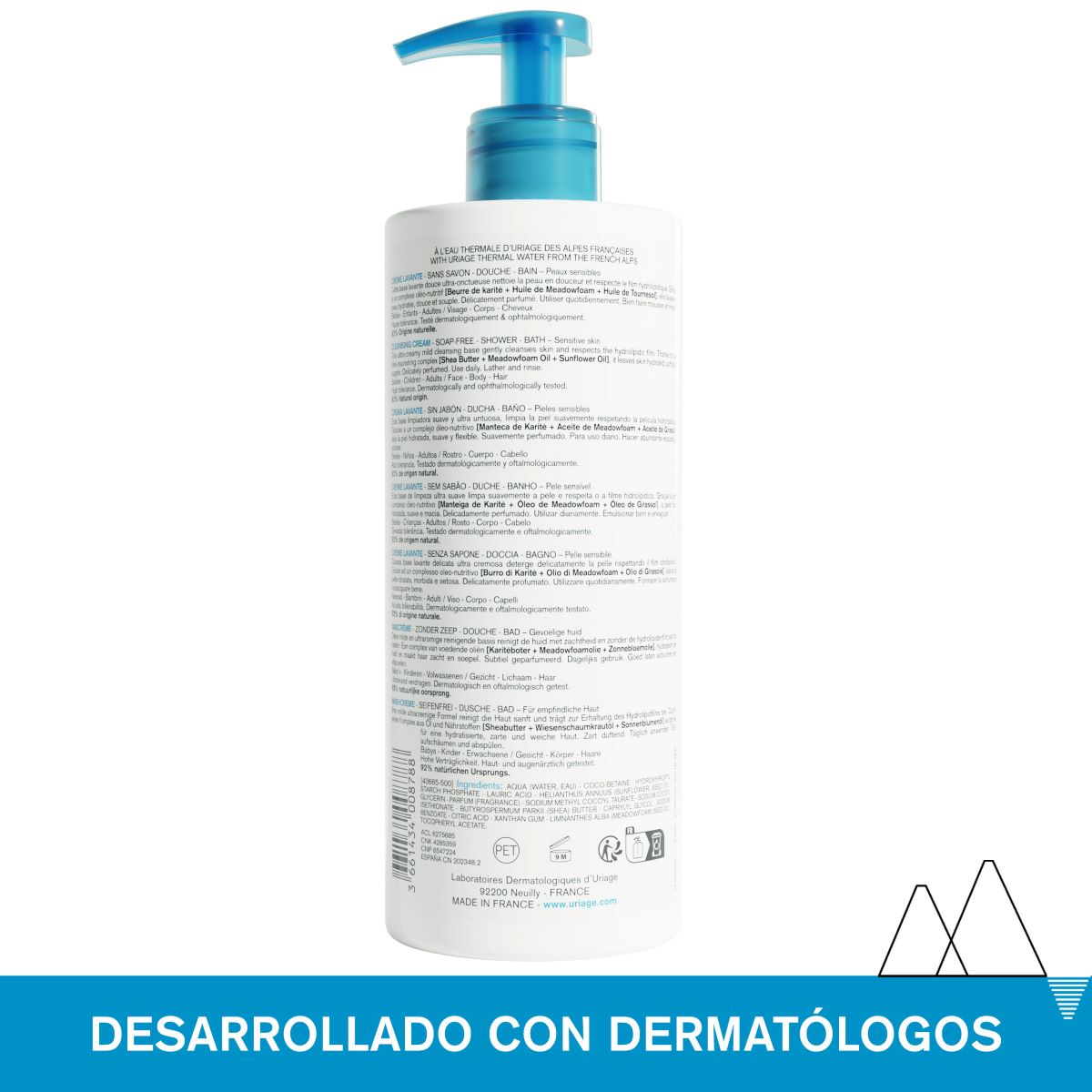 Crema Limpiadora 500Ml