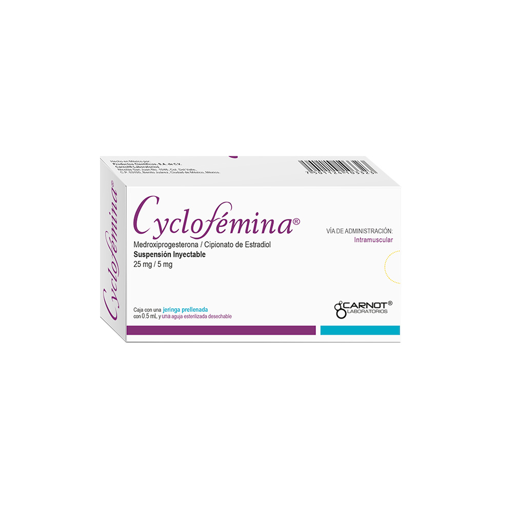 Cyclofemina 25 Mg / 5 Mg