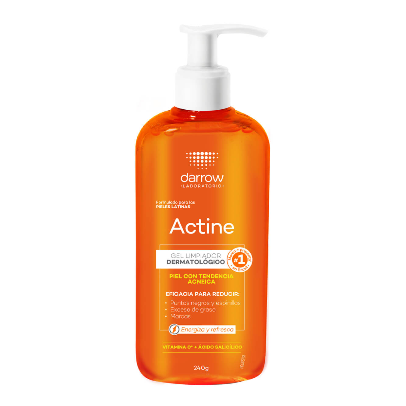 Darrow Actine Gel Limpiador 240G