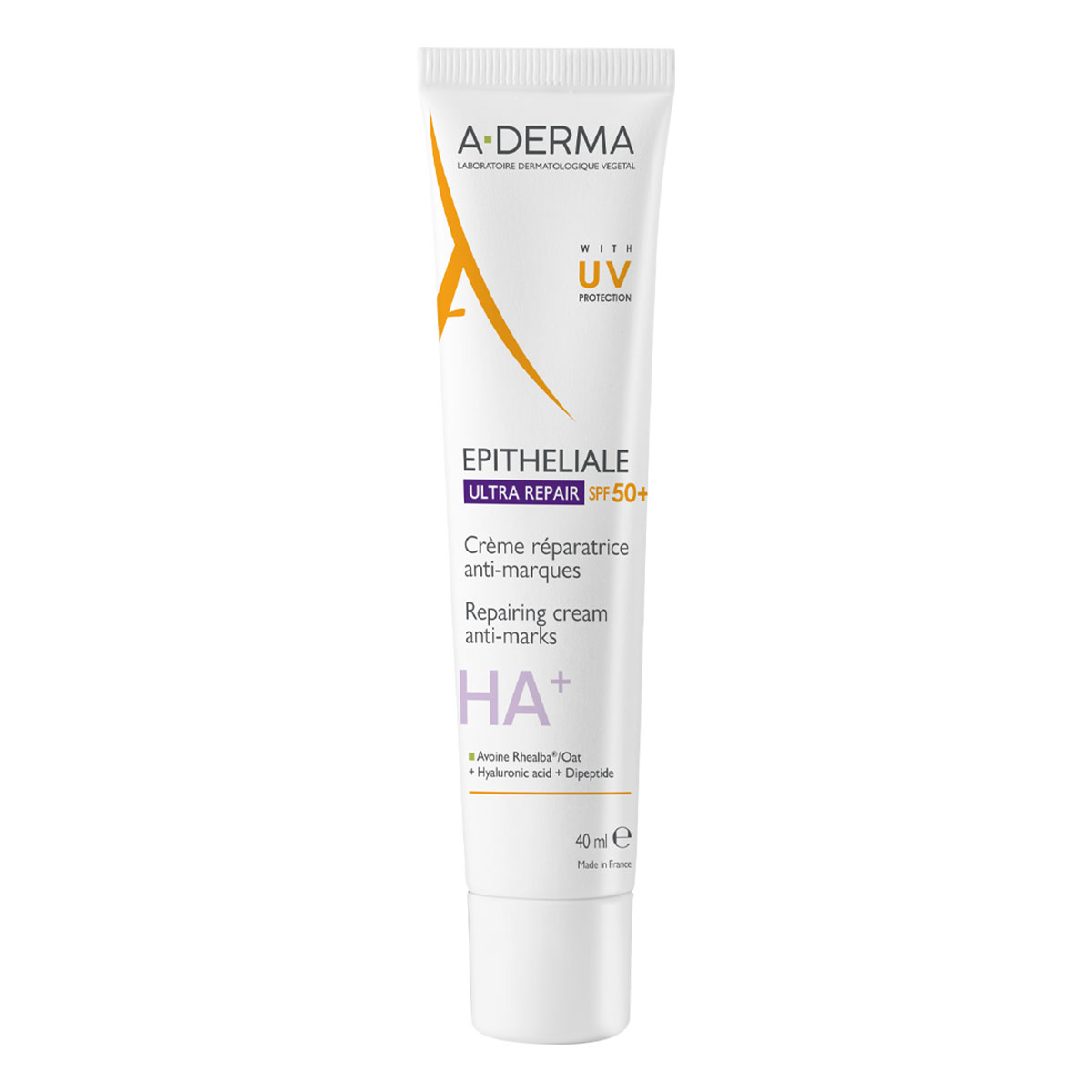 Epitheliale A.H Ultra Crema Reparadora Y Protección Antimarcas Spf 50+ 40 Ml