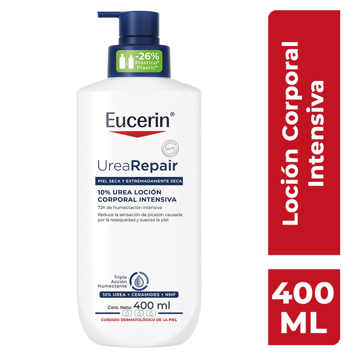 producto-Eucerin Loción Corporal Intensiva Urea 10% 400 Ml