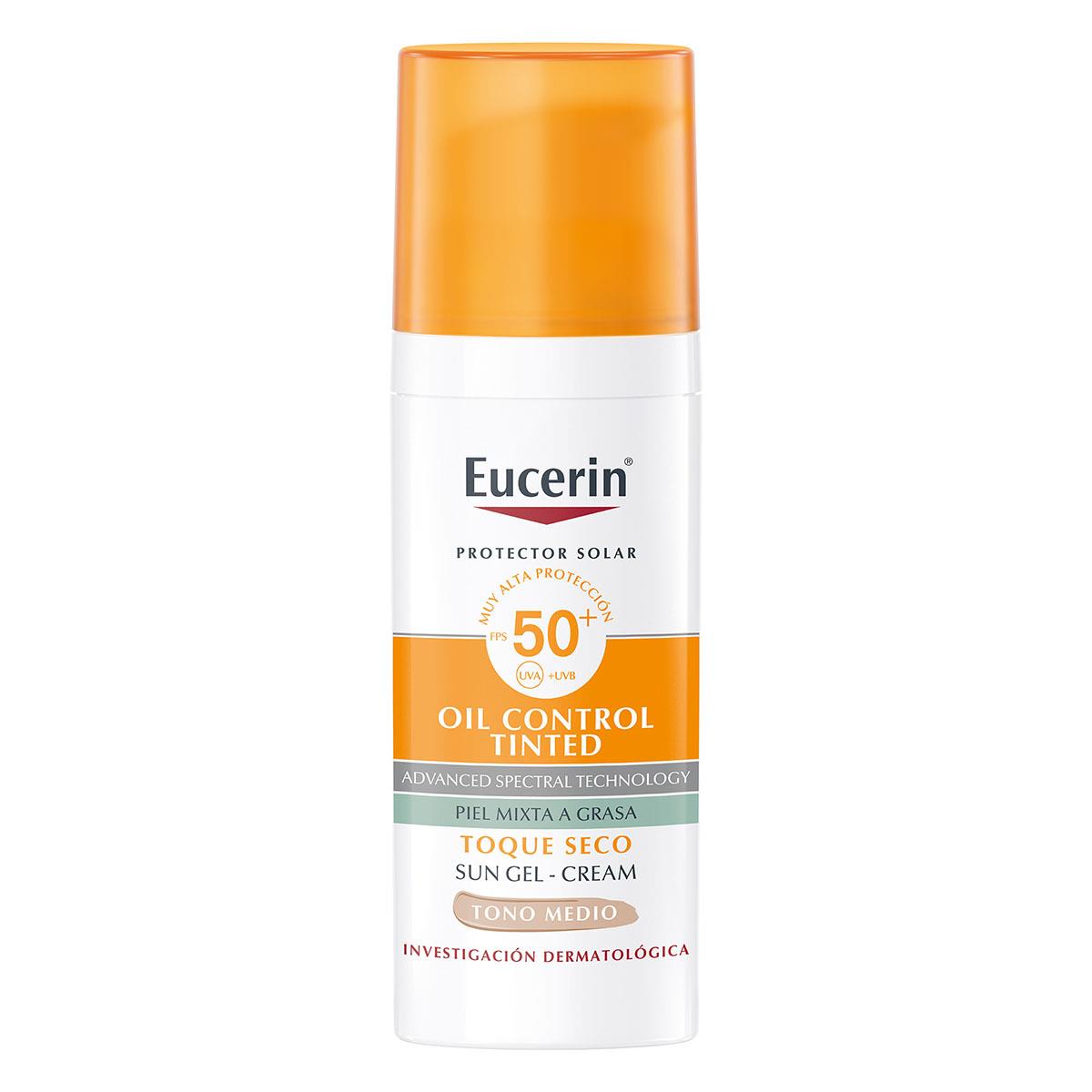 EUCERIN Eucerin Sun Face Oil Control Tono Medio 50+ 50Ml