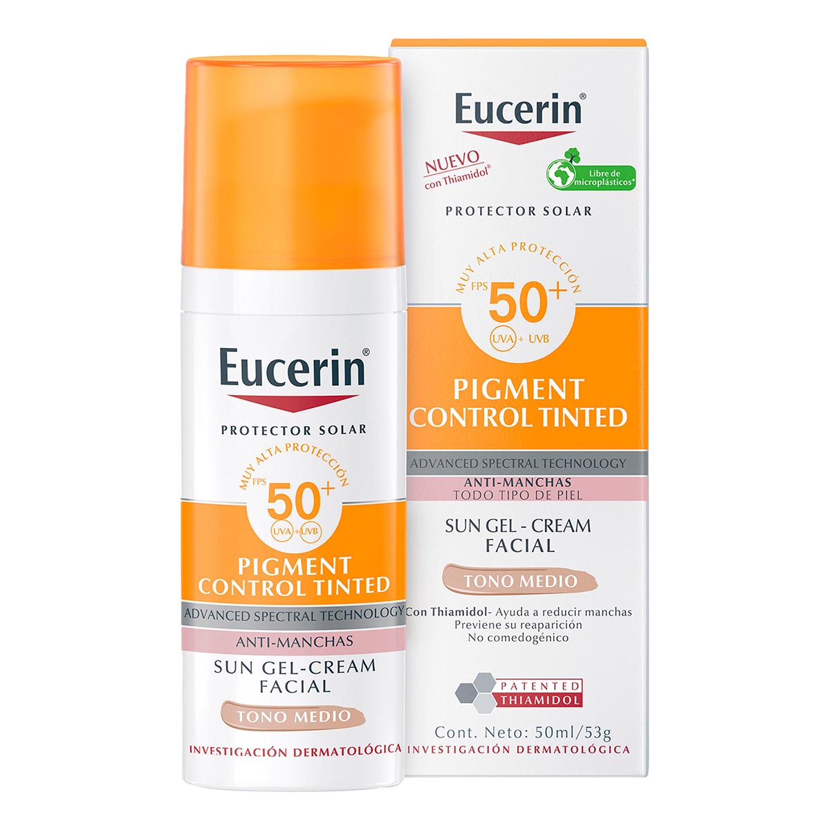 Eucerin Sun Pigment Tinted Medio