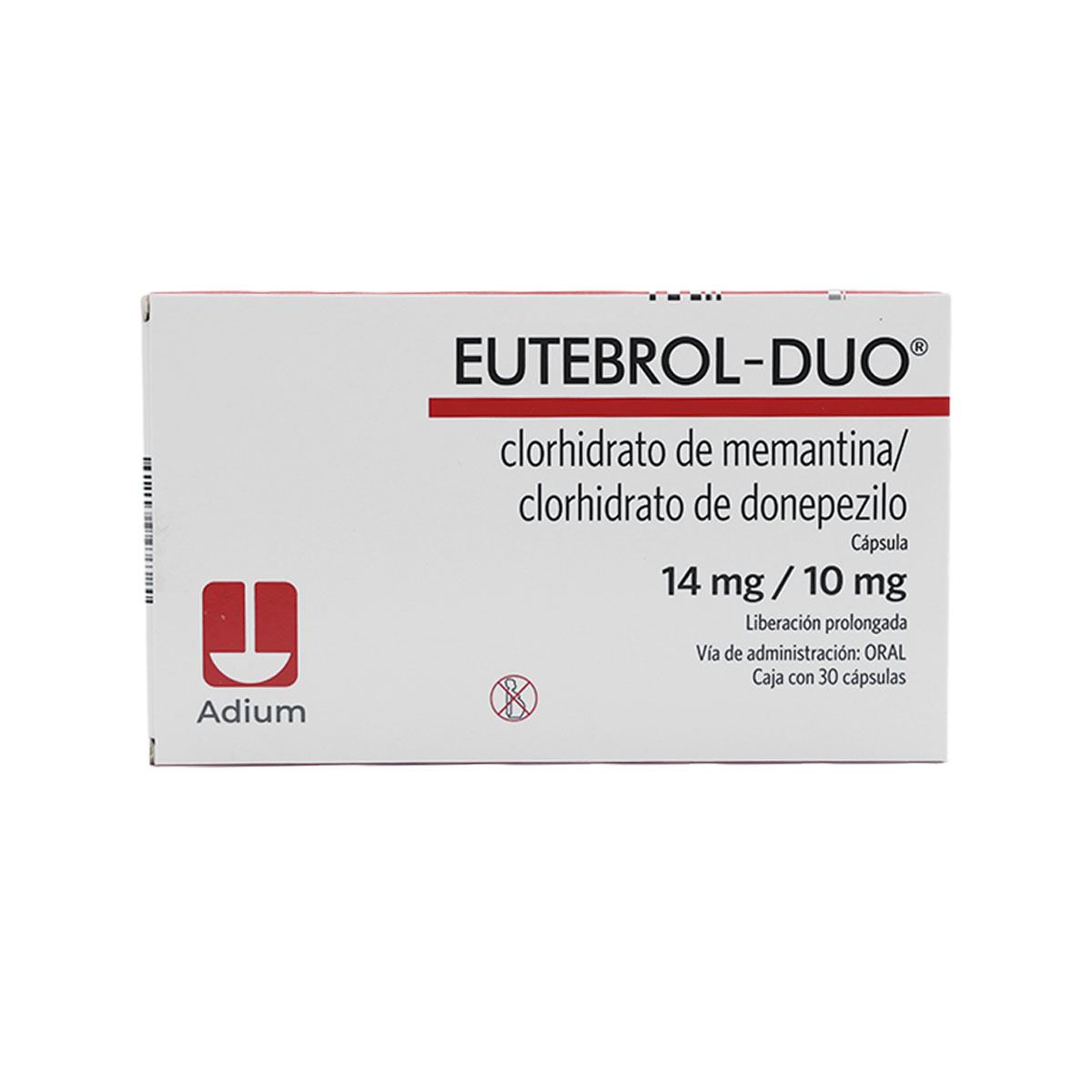 Eutebrol Duo 14 Mg/ 10 Mg 30 Tabletas