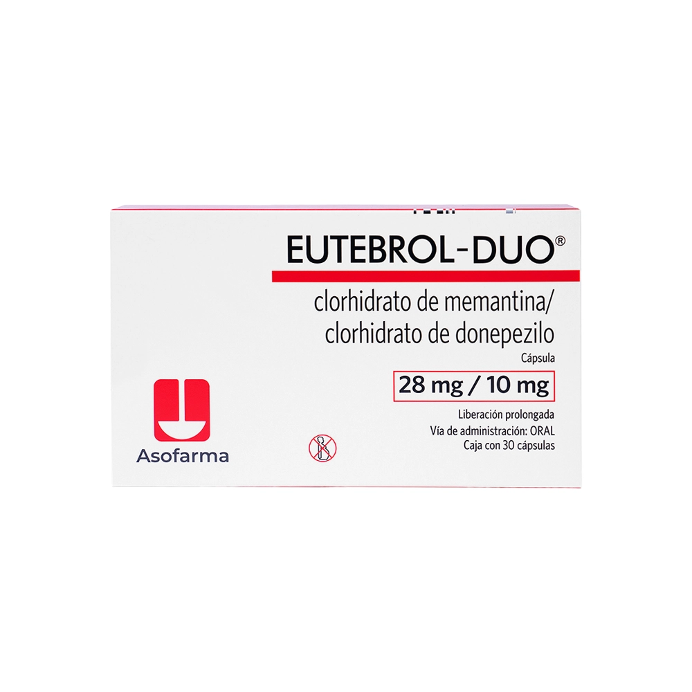 Eutebrol Duo 28 Mg/ 10 Mg 30 Tabletas