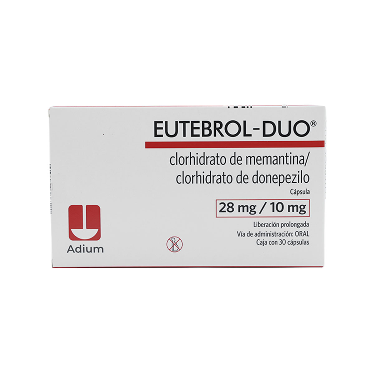 Eutebrol Duo 28 Mg/ 10 Mg 30 Tabletas