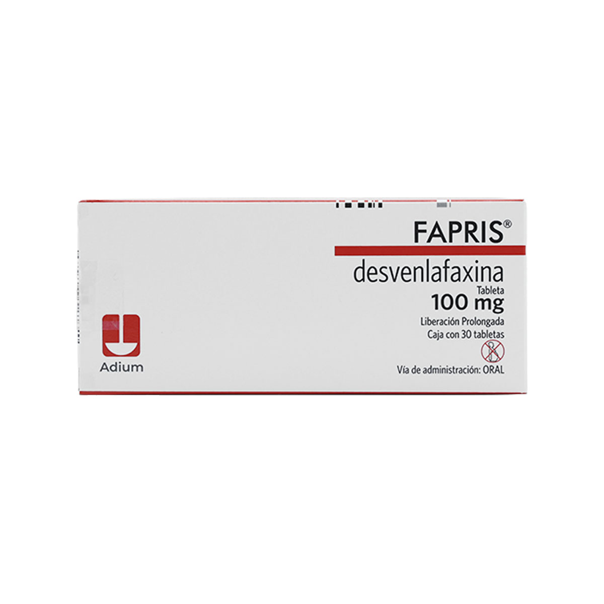 Fapris 100 Mg 30 Tabletas