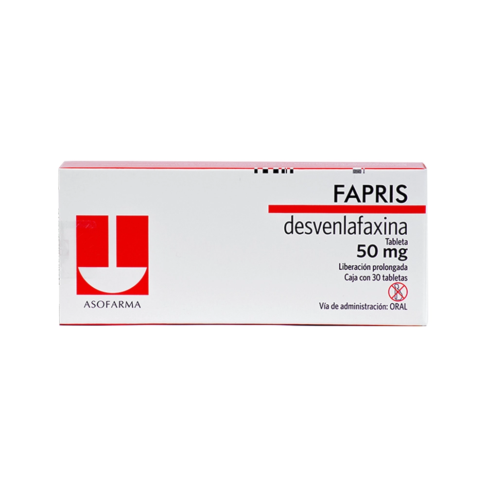 Fapris 50 Mg 30 Tabletas