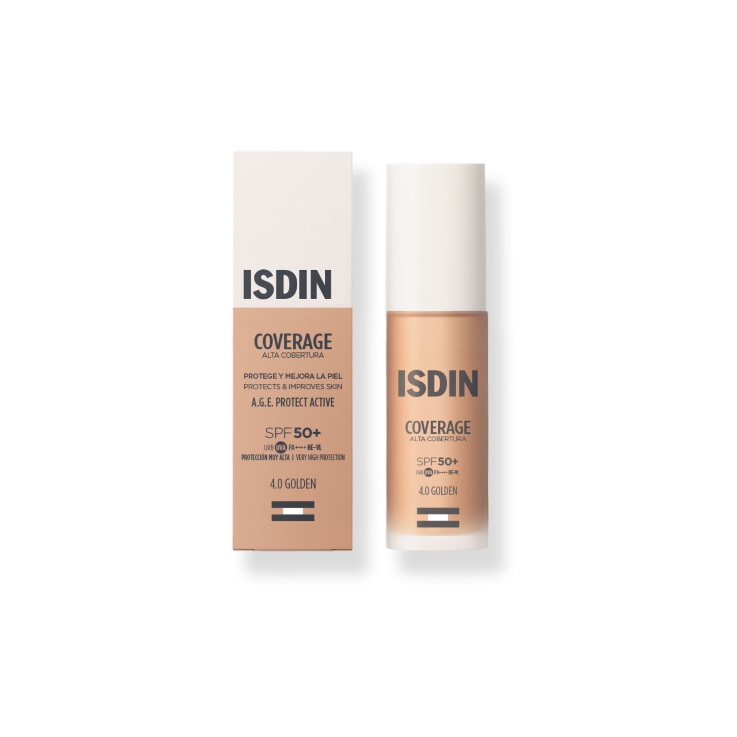 producto-Fotoprotector Coverage 4 Golden Spf50 30Ml