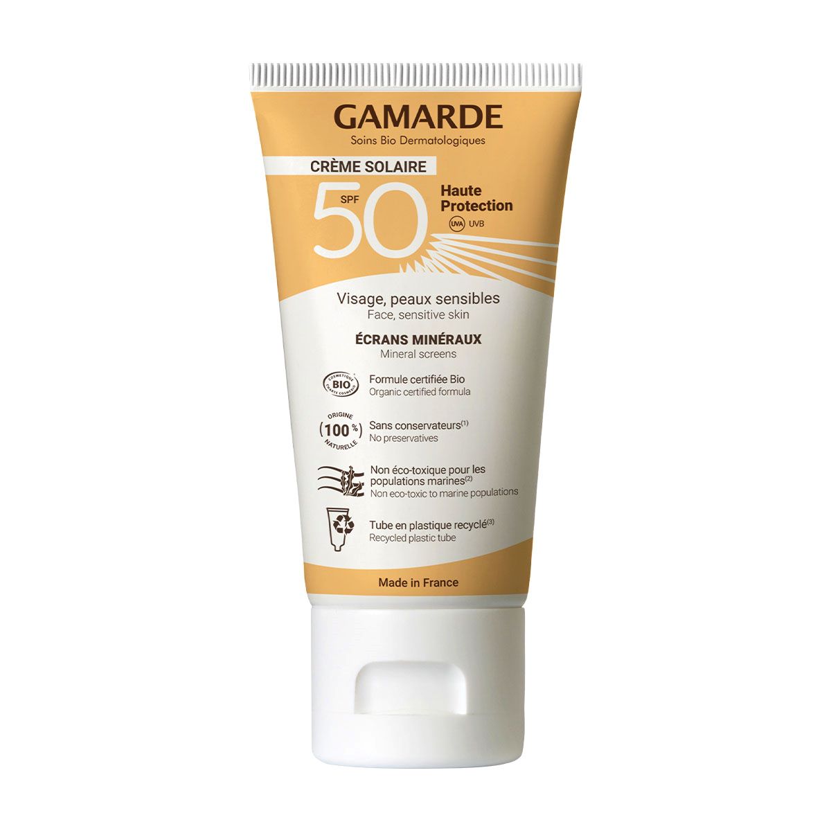 producto-Gamarde Protector Solar Facial Fps50  40 Ml 