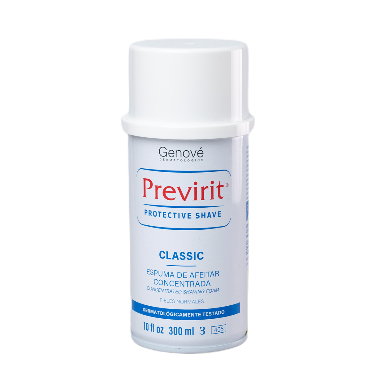 Genove Previrit Classic Espuma Para Afeitar Pieles Normales 300 Ml