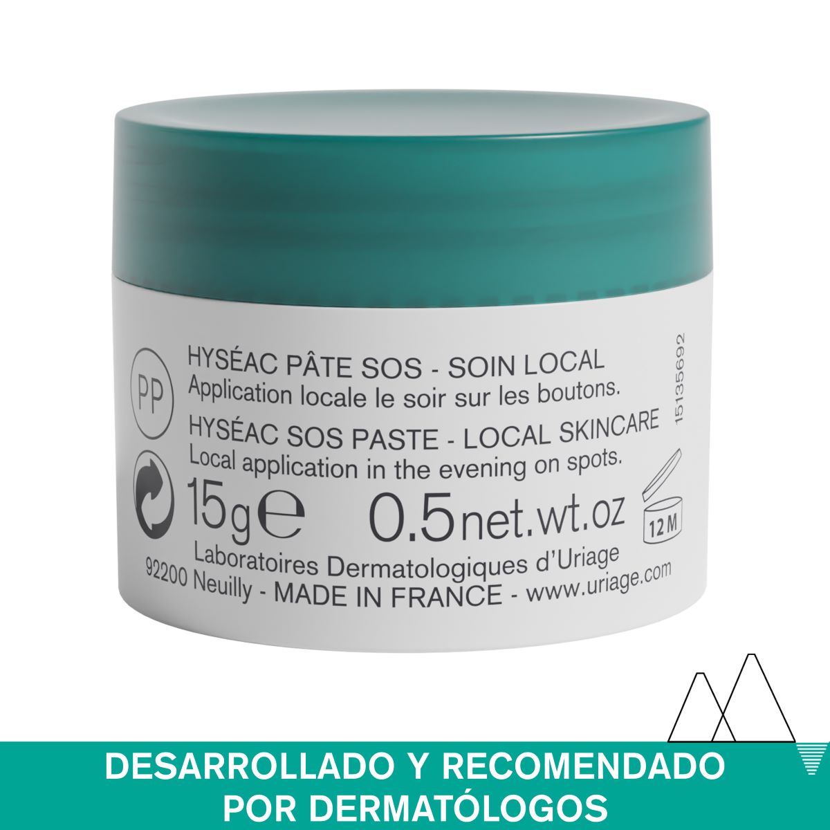 Hyseac Pate Sos Para Brotes 15G