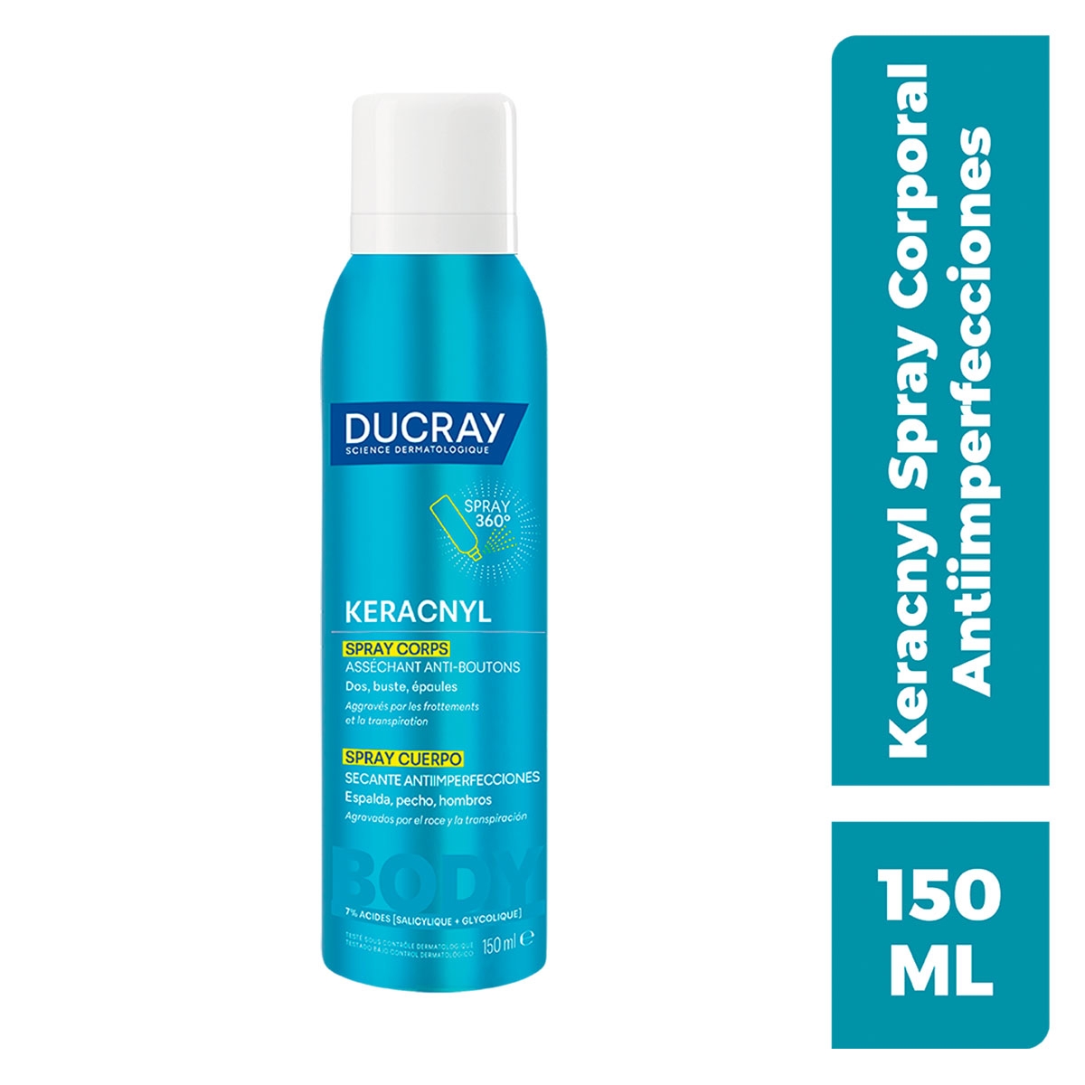Keracnyl Spray Corporal Antiimperfecciones 150Ml