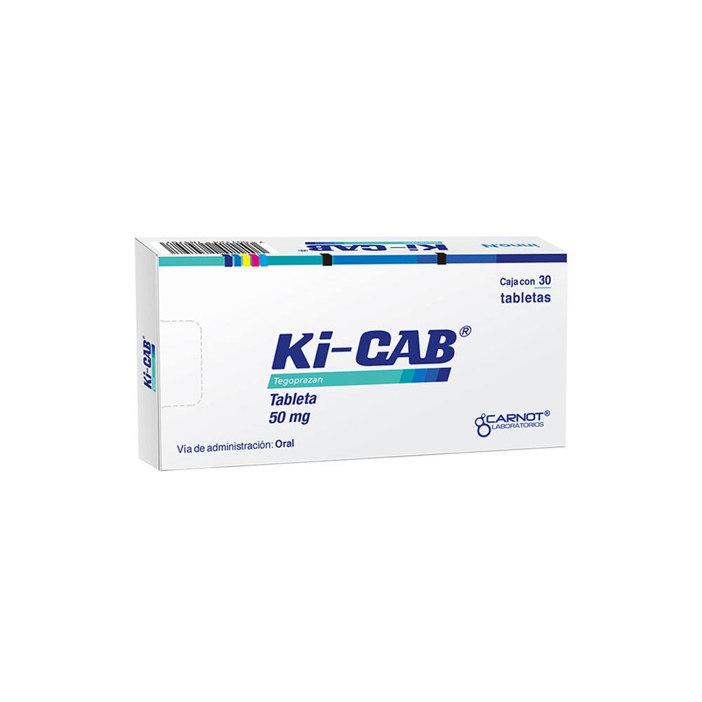 Ki-Cab 50 Mg 30 Tabletas
