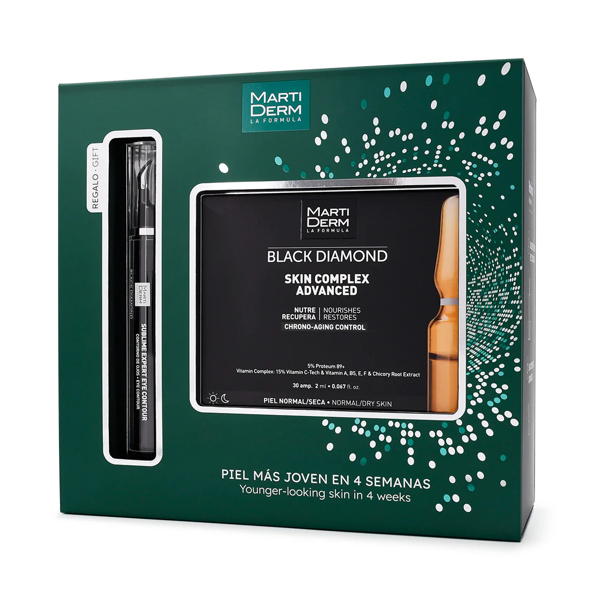 producto-Kit Black Diamond Skin Complex Advanced 30Amp. + Sublime Expert Eye Contour