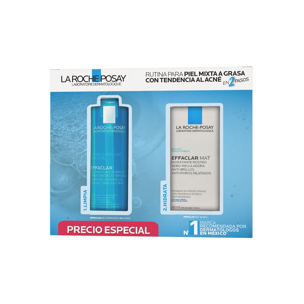 producto-Kit Effaclar Gel 400Ml + Effaclar Mat 40Ml