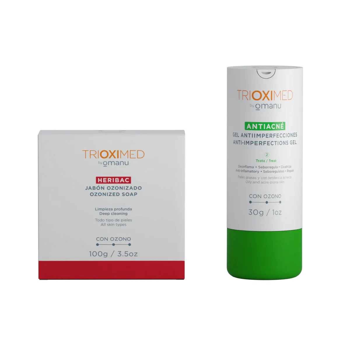 Kit Jabón Heribac + Gel Antiimperfecciones