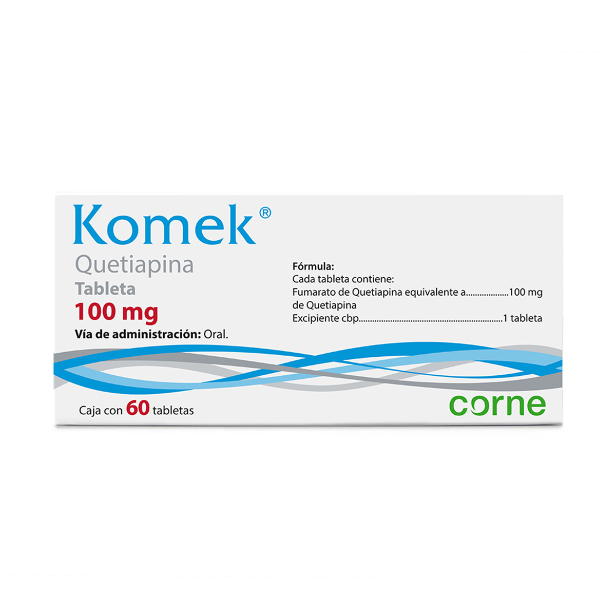 Komek 60 Tabletas 100 Mg 