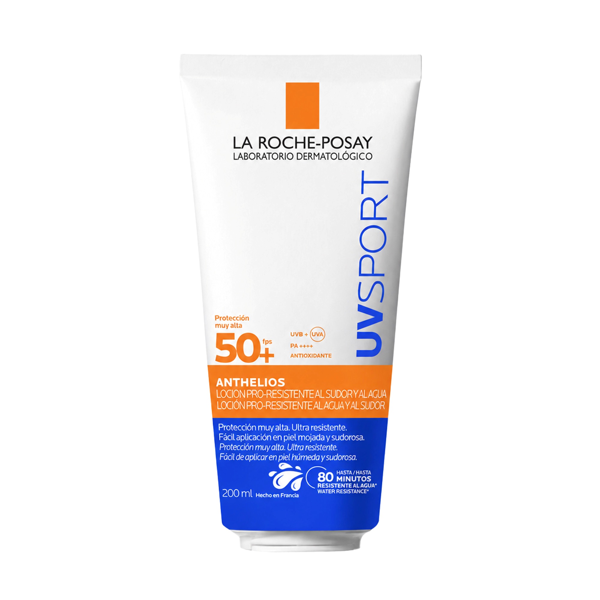 Anthelios Uvsport Fps 50+ Loción Corporal Resistente Al Agua Y Sudor 200Ml