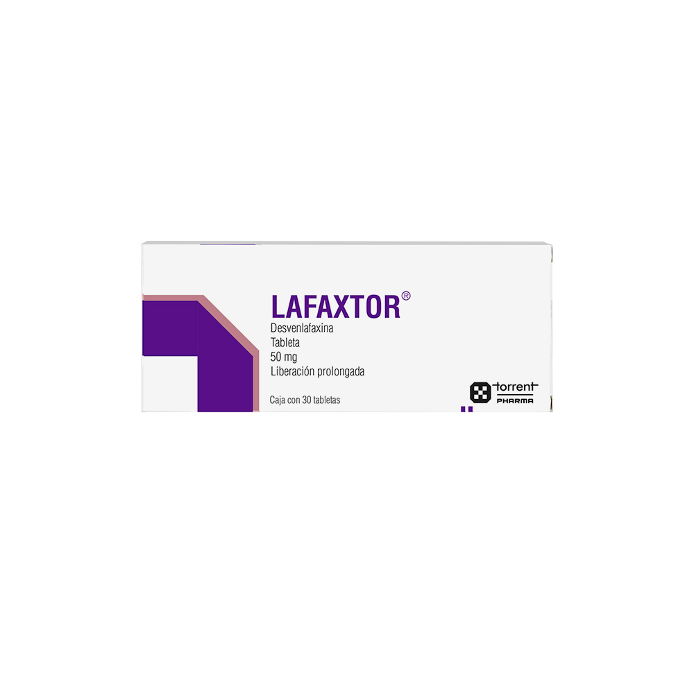 Lafaxtor 50 Mg 30 Tabletas